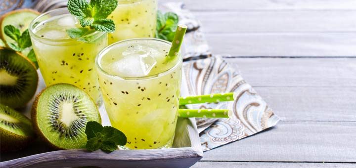 Mint Kiwi Lemonade