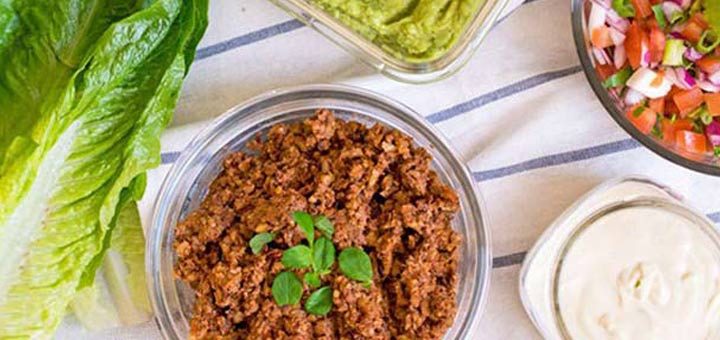 Raw Vegan Nut-Free Taco Meat