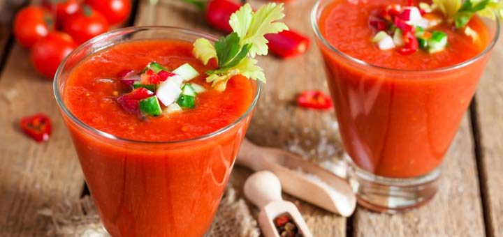 Red Pepper & Tomato Gazpacho