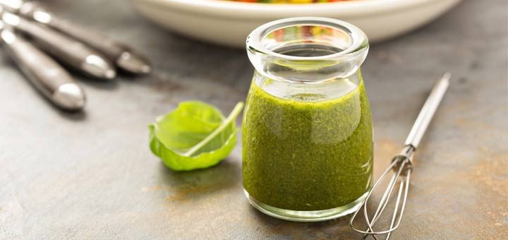 Lemon Basil Salad Dressing