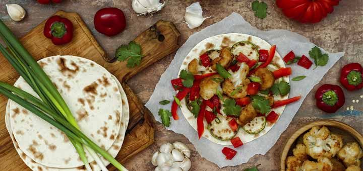 Sheet Pan Cauliflower Fajitas