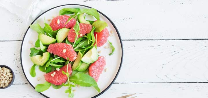 Avocado, Grapefruit, & Arugula Salad