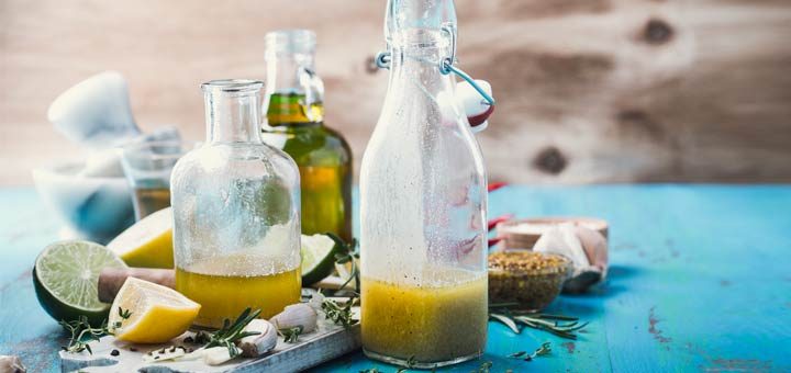 Agave, Lime And Garlic Salad Dressing