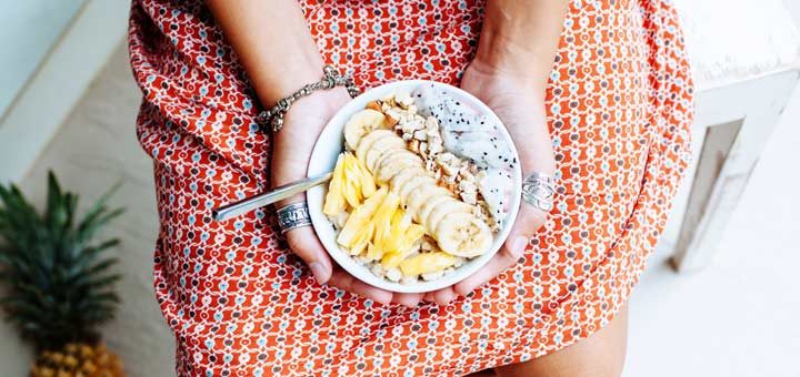 Energizing Banana Hazelnut Smoothie Bowl