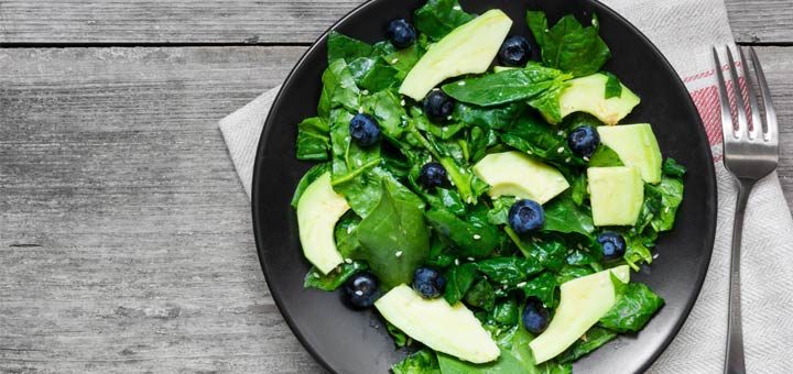 Spinach Blueberry And Avocado Salad
