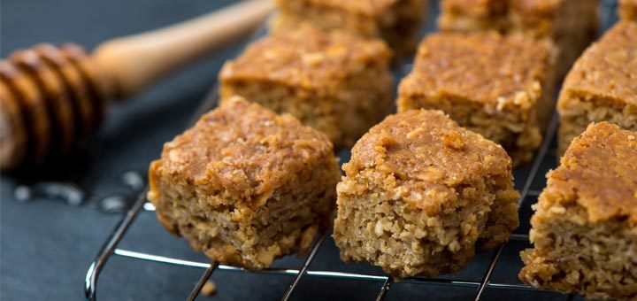 Healthy Peanut Butter Breakfast Bars