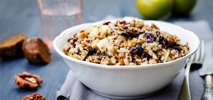 Butternut Squash And Cranberry Quinoa Salad