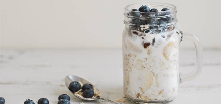 Banana Almond Overnight Oats