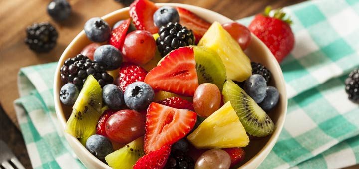 A Fruit Salad Showcasing The Flavors Of Summer