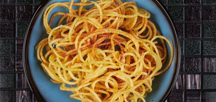 Rosemary Spiralized Potatoes