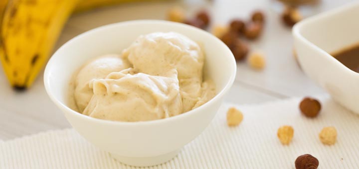 Banana Cashew Ice Cream