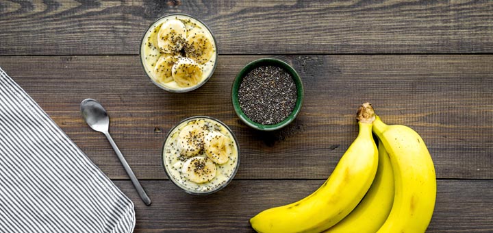 Easy Banana Chia Pudding For Breakfast