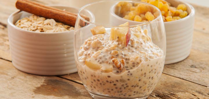 Apple Cinnamon Chia Pudding