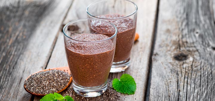 5-Ingredient Chocolate Chia Pudding