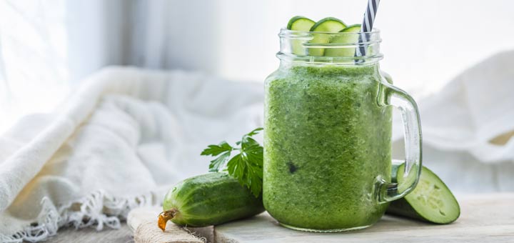 Green Detox Cucumber Smoothie