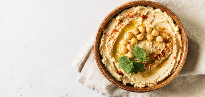 Healthy Homemade Classic Hummus